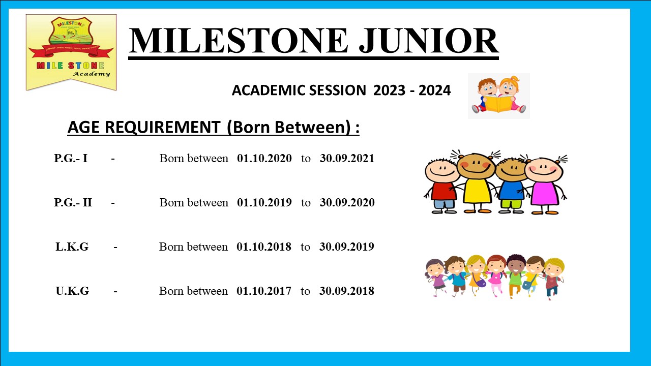 Age Criteria 2023-24